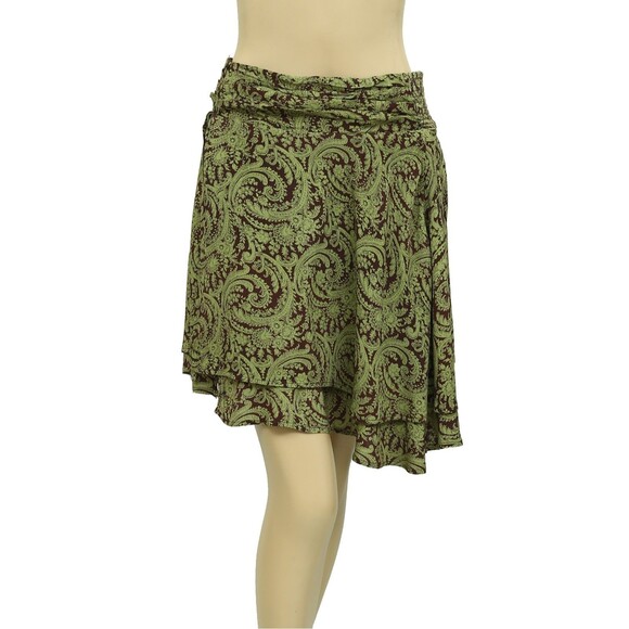 Free People free-est Scarlett Printed Skort Short Floral Print Smocked S 283985 - Picture 5 of 9